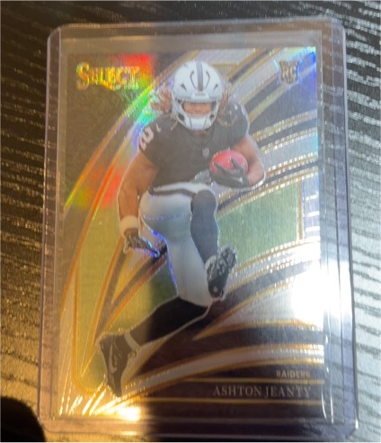 2025 Panini Select #204 Ashton Jeanty — front