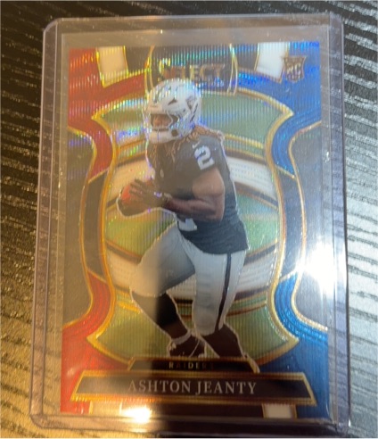 2025 Panini Select #4 Ashton Jeanty — front