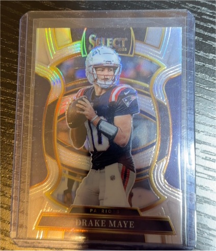 2025 Panini Select #80 Drake Maye — front