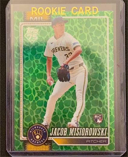 2026 Topps Series 1 #10 Jacob Misiorowski — front