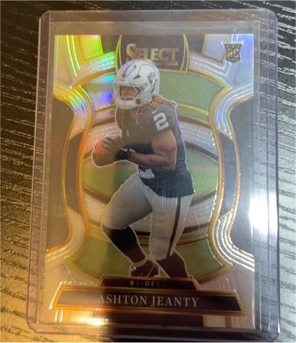 2025 Panini Select #104 Ashton Jeanty — front