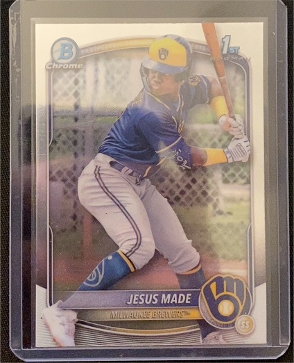 2025 Bowman Chrome #BCP-50 Jesus Made — front