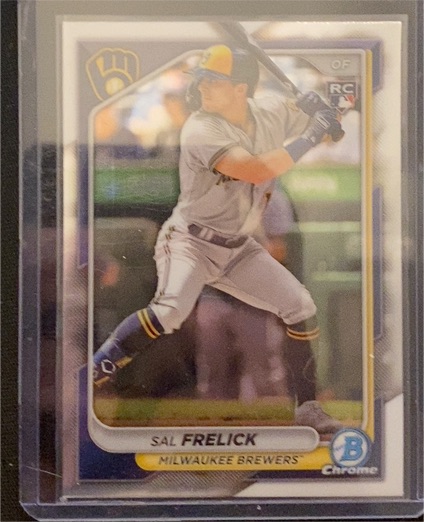 2024 Bowman Chrome #23 Sal Frelick — front