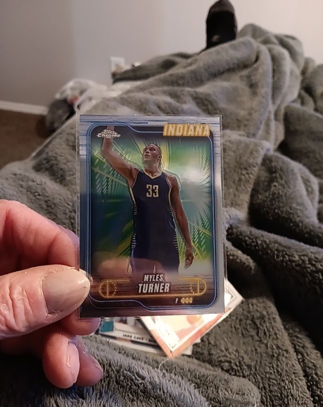 2024-25 Topps Chrome #38 Myles Turner — front