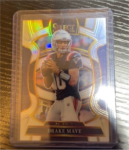 2025 Panini Select Concourse #80 Drake Maye — front