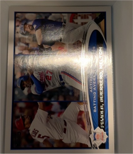2012 Topps #124 Albert Pujols / Vladimir Guerrero / Todd Helton — front
