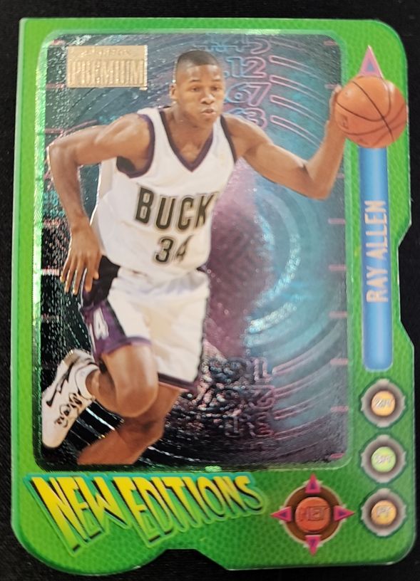 1996-97 Skybox Premium #2 Ray Allen New Editions Rookie — front