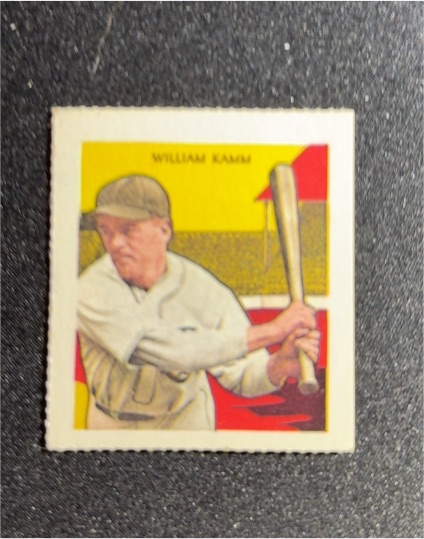 1977 Dover 1933 Tattoo Orbit #William Kamm Cleveland Indians Reprint — front