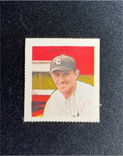 1977 Dover Reprint 1933 Tattoo Orbit #NNO Hazen 'Kiki' Cuyler Chicago Cubs — front