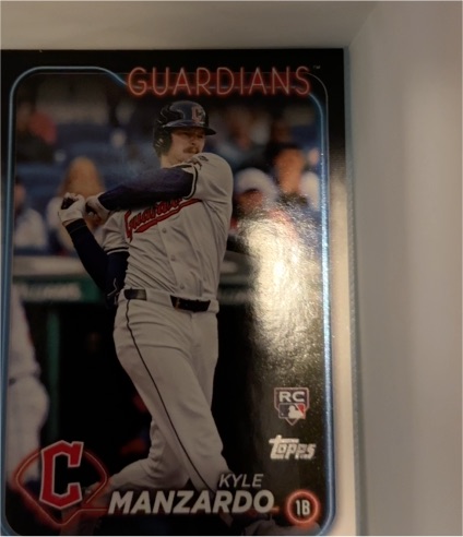 2024 Topps Update #US262 Kyle Manzardo — front