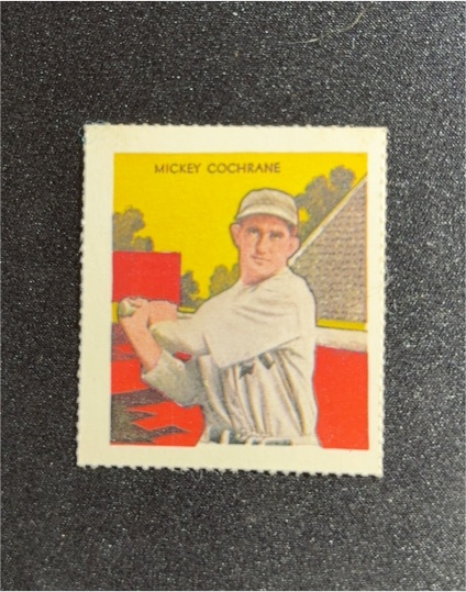 1977 Dover Classic Baseball Cards Reprints Mickey Cochrane Tattoo Orbit — front