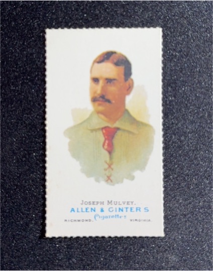 1887 Allen & Ginter N28 Joseph Mulvey — front