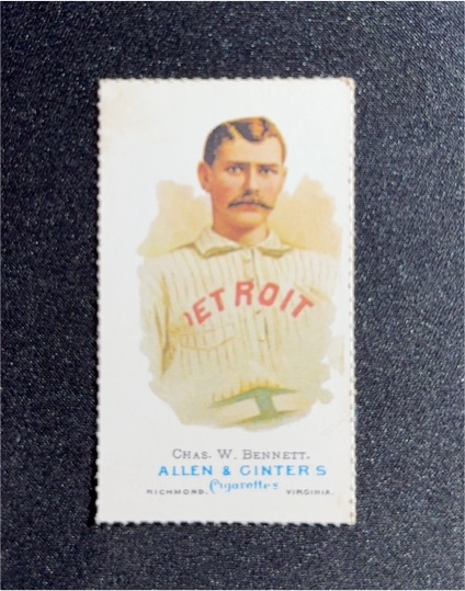 1977 Dover Allen & Ginter Champions Reprint #N28 Chas W. Bennett — front