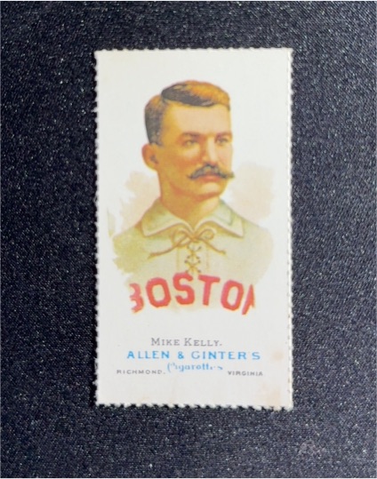 1977 Dover Publications Allen & Ginter Champions Reprint #NNO Mike Kelly — front