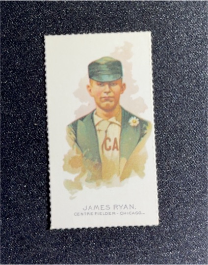 1977 Dover Publications Allen & Ginter Champions Reprint #N29 James Ryan — front