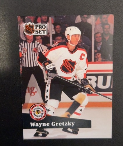 1991-92 Pro Set #285 Wayne Gretzky — front