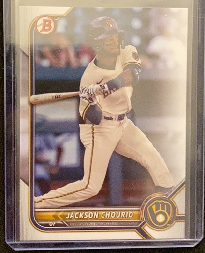 2022 Bowman Draft #BD-115 Jackson Chourio — front