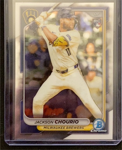 2024 Bowman Chrome #69 Jackson Chourio — front