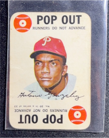 1968 Topps Game #20 Antonio Gonzalez — front