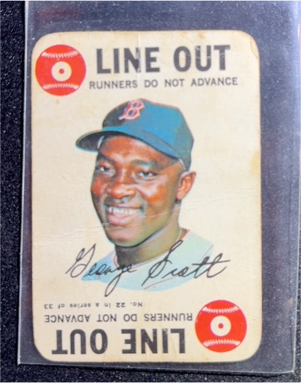 1968 Topps Game #22 George Scott — front