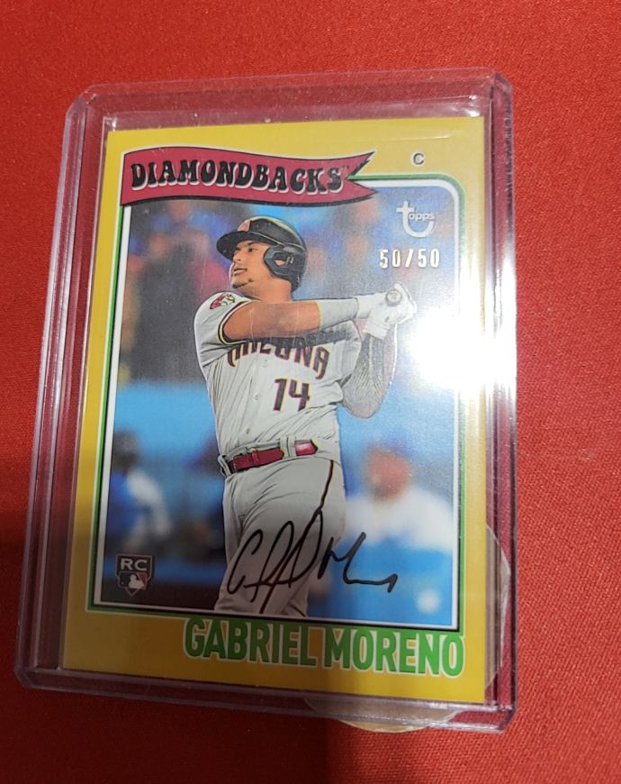 2023 Topps Brooklyn Collection #14 Gabriel Moreno — front