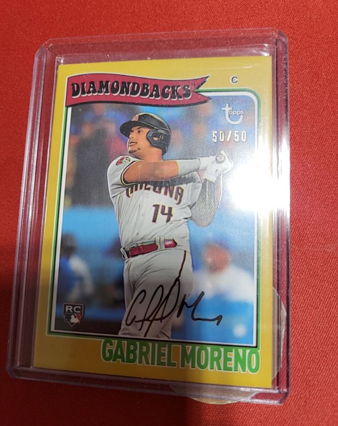 2023 Topps Brooklyn Collection #14 Gabriel Moreno — front