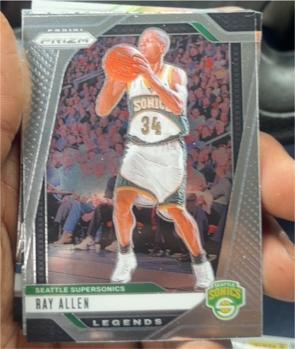 2024-25 Panini Prizm #300 Ray Allen Seattle Supersonics — front
