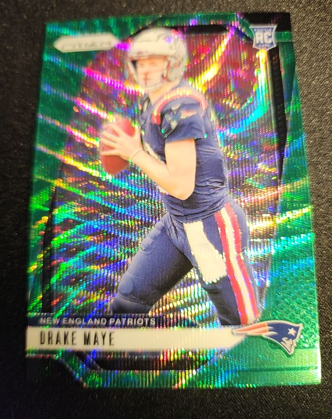 2024 Panini Prizm #329 Drake Maye — front