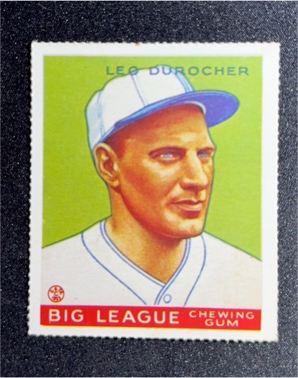 1977 Dover Publications Goudey Big League Gum Reprint #147 Leo Durocher — front