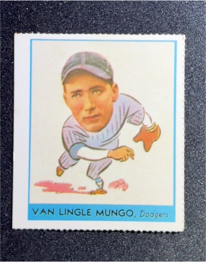1938 Goudey #254 Van Lingle Mungo — front