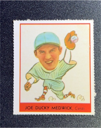 1977 Dover Publications Goudey Big League Heads Up Reprint #262 Joe Ducky Medwick — front