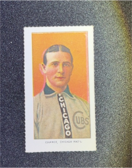 1977 Dover Reprints 1909-11 T206 Frank Chance Chicago Cubs — front