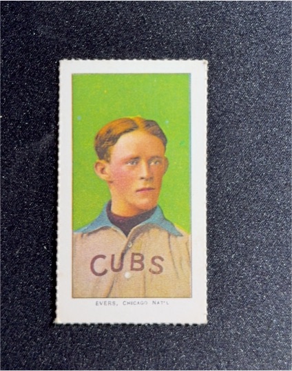 1909 T206 #16 Johnny Evers — front