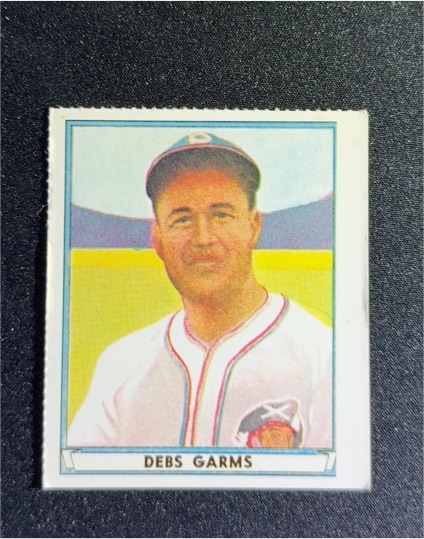1977 Dover Publications Classic Baseball Cards Reprints #11 Debs Garms — front