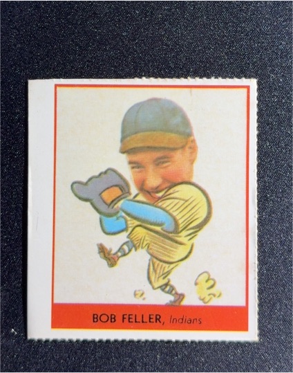 1977 Dover Classic Baseball Cards Reprints #264 Bob Feller — front