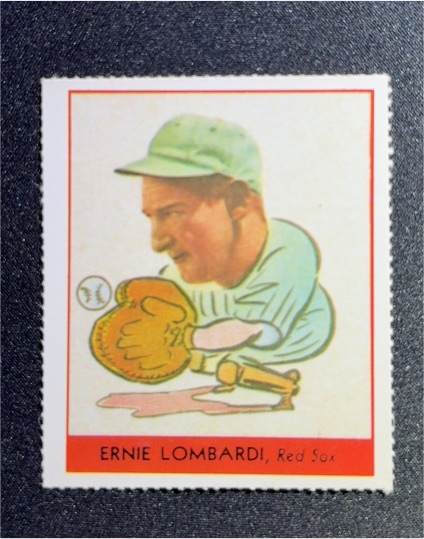 1977 Dover Reprint 1938 Goudey #246 Ernie Lombardi Red Sox — front