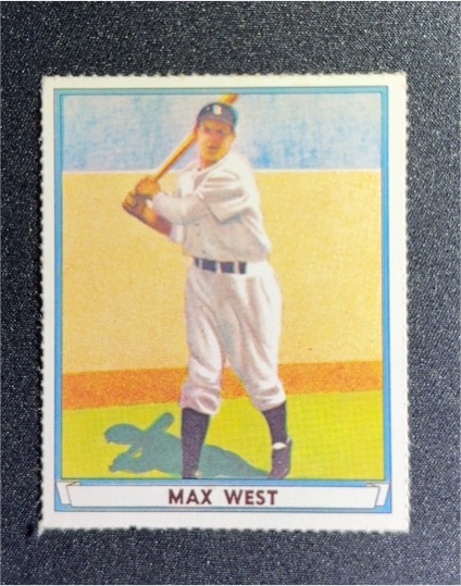 1977 Dover Reprint 1941 Play Ball #2 Max West Boston Bees — front