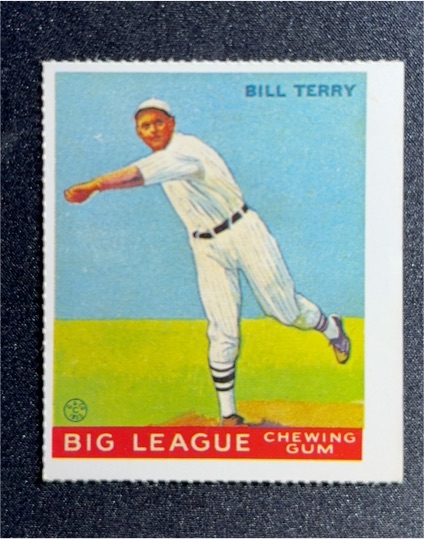 1933 Goudey #20 Bill Terry — front