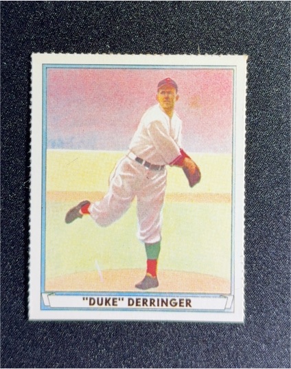 1977 Dover Publications Play Ball Reprint #4 Duke Derringer — front
