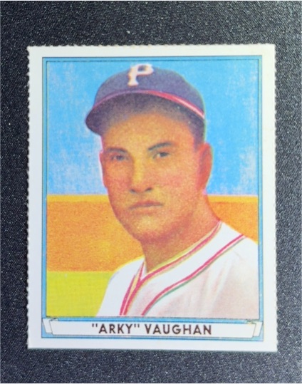 1977 Dover Publications Reprint 1941 Play Ball #10 Arky Vaughan — front