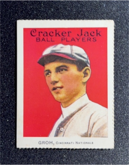 1977 Dover Publications Cracker Jack Ball Players Reprint #159 Heinie Groh — front