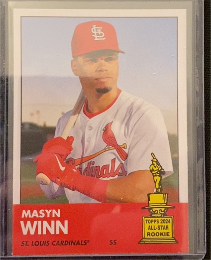 2025 Topps Heritage #H25-12 Masyn Winn — front