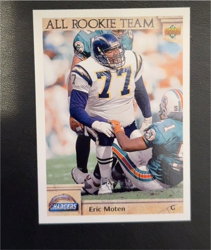 1992 Upper Deck #42 Eric Moten — front