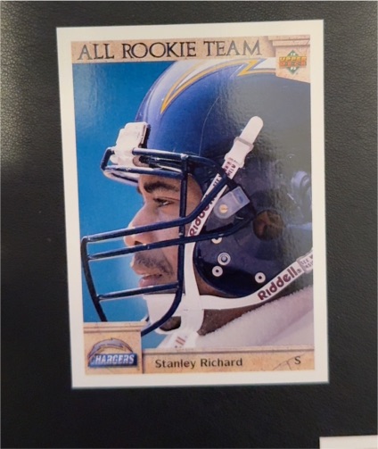 1992 Upper Deck #50 Stanley Richard — front
