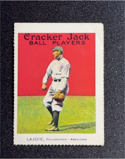 1977 Dover Publications Cracker Jack Ball Players Reprint #66 Nap Lajoie — front