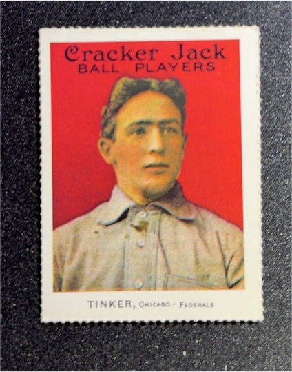 1915 Cracker Jack #3 Joe Tinker — front