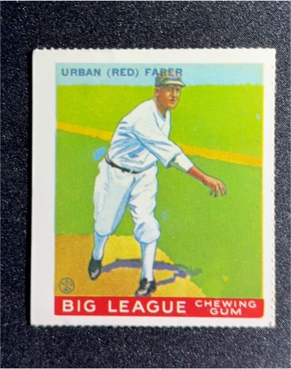 1933 Goudey #79 Urban (Red) Faber — front