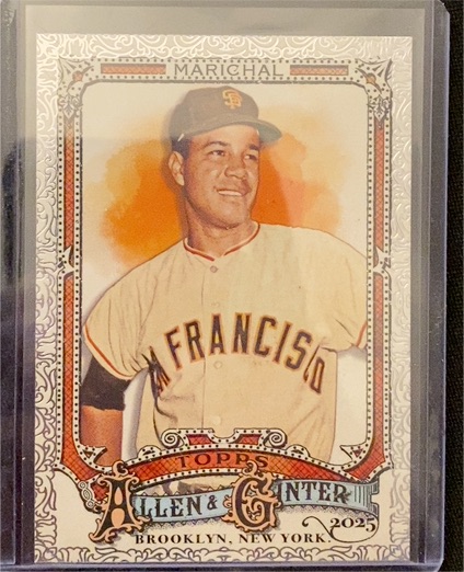 2025 Topps Allen & Ginter #334 Juan Marichal — front