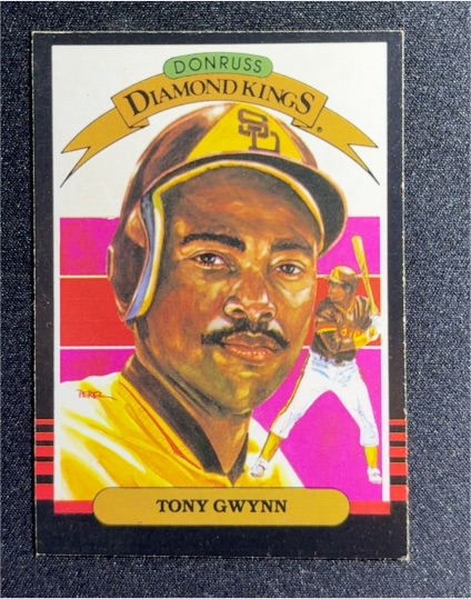 1985 Donruss Diamond Kings #25 Tony Gwynn — front