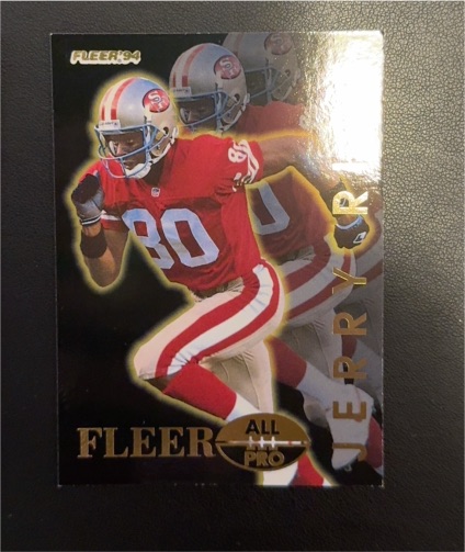 1994 Fleer All-Pro #9 Jerry Rice — front